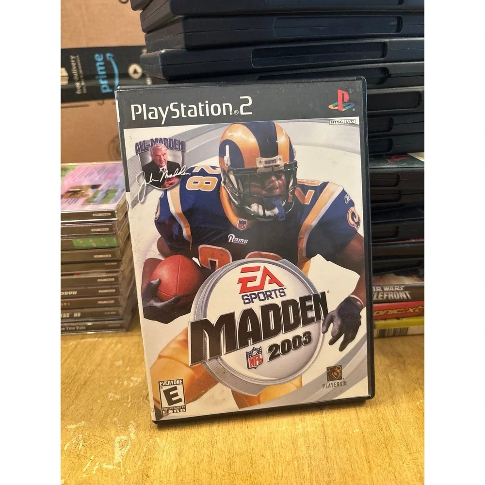 Madden NFL 2003 PS2 PlayStation 2 Complete w/ Manual CIB Tested